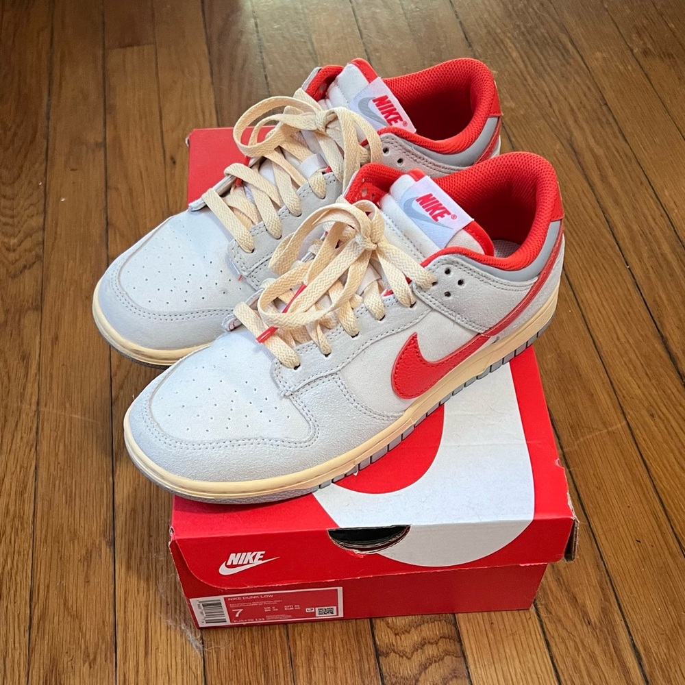 ‼️SOLD ON FB MKT‼️ Nike Dunk Low Athletic Department Picante Red